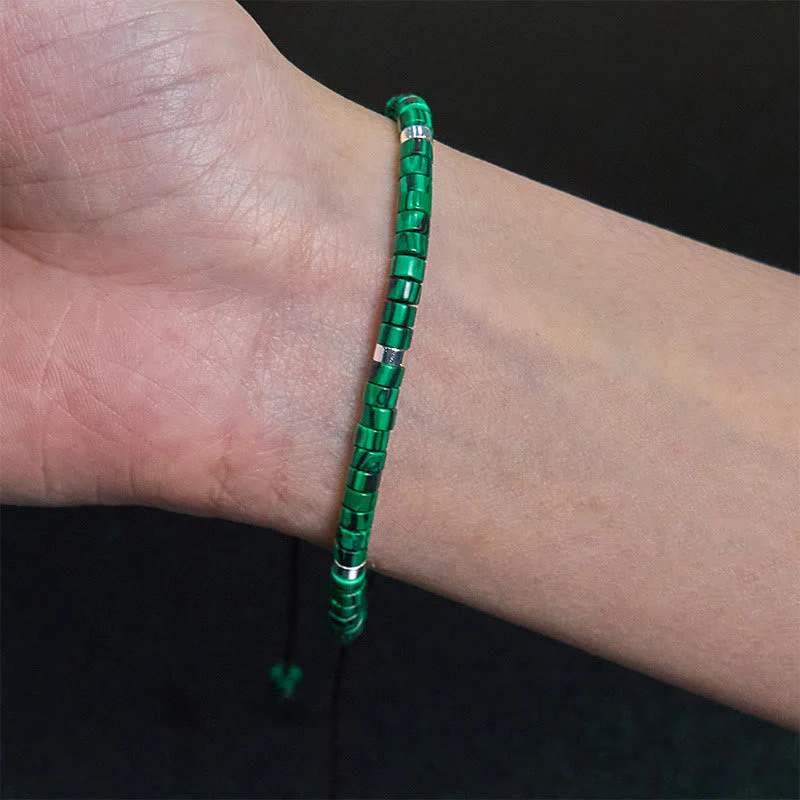 Malachite Anti-Anxiety Bracelet for Emotional Calm - Image 4
