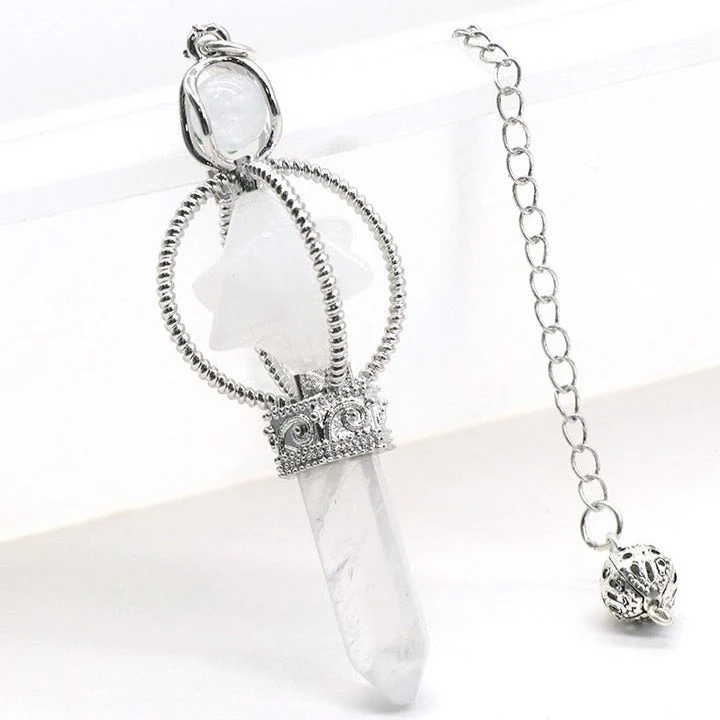 Merkaba Crystal Pendulum for Divination and Dowsing - Image 7