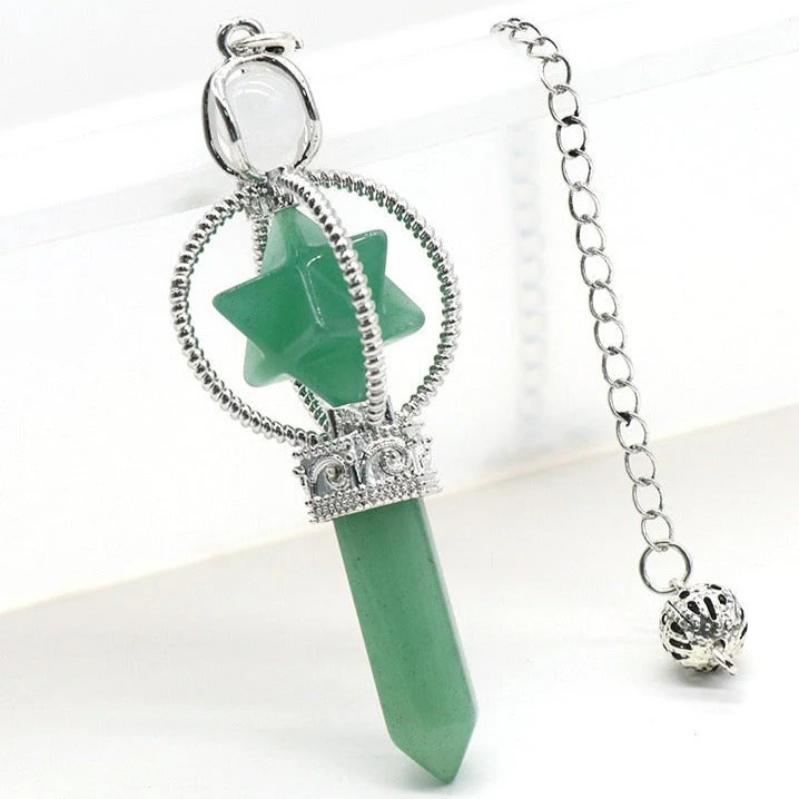 Merkaba Crystal Pendulum for Divination and Dowsing - Image 8