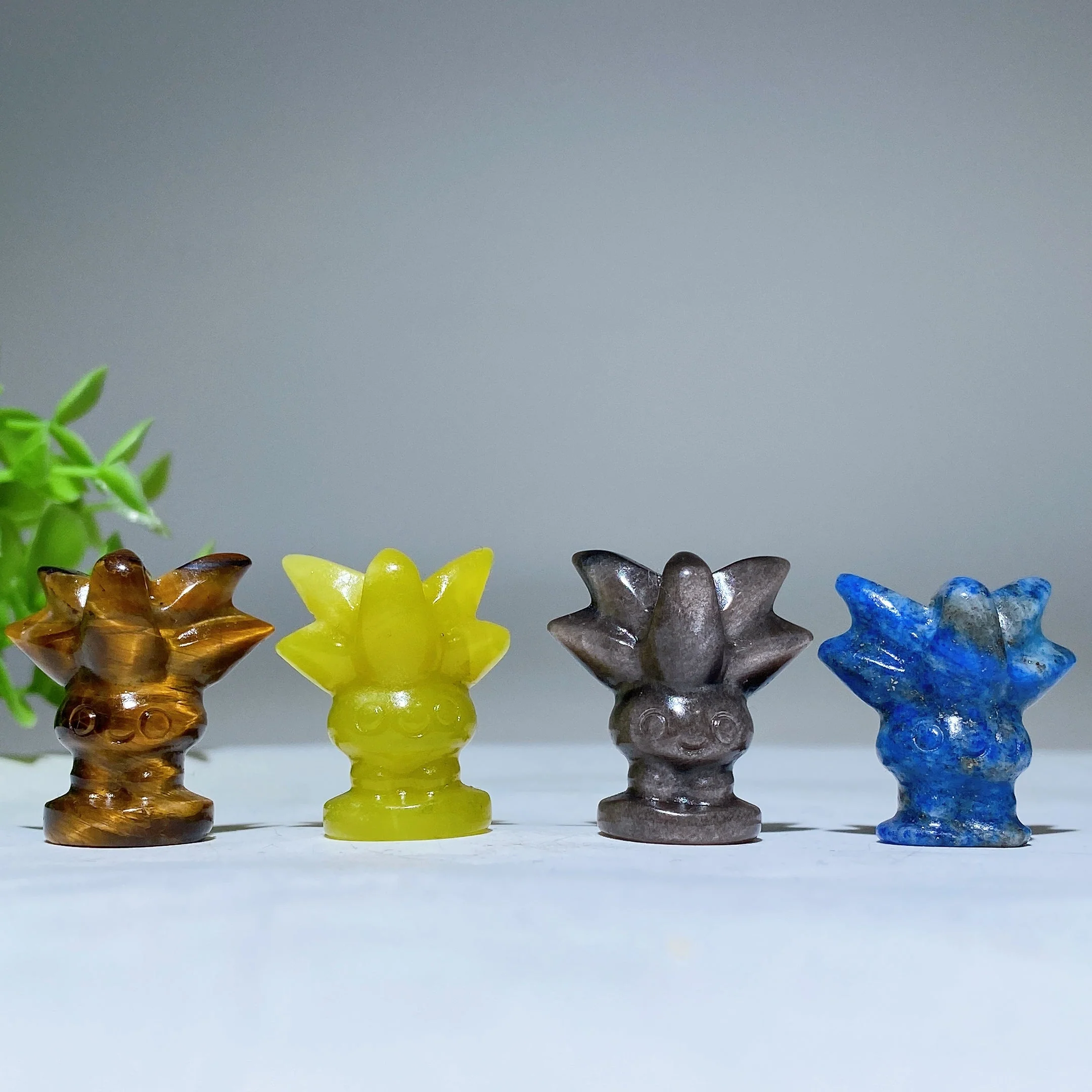 1.2" Mini Crystal Animal Carvings | Healing Crystal Figurines - Image 2