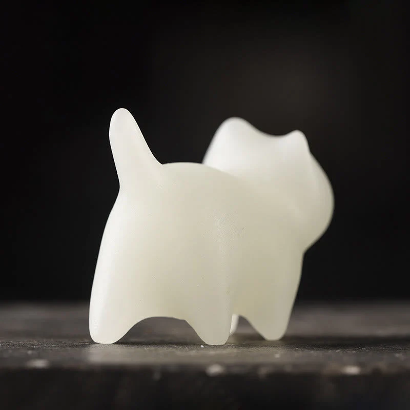 Mini Glowstone Cat Decoration - Luminous Lucky Zen Decor - Image 7
