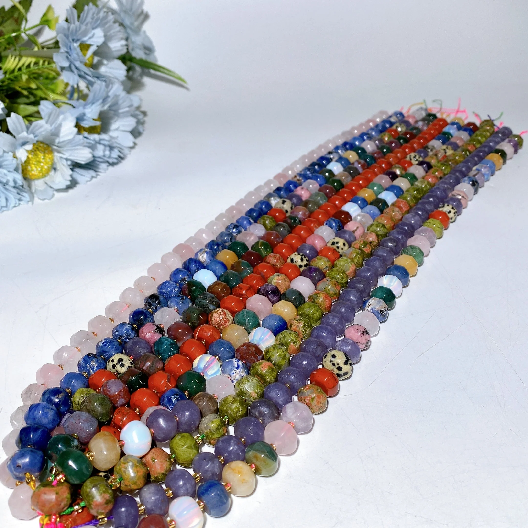 11mm Mixed Crystal Beads String for Jewelry Making - Image 3