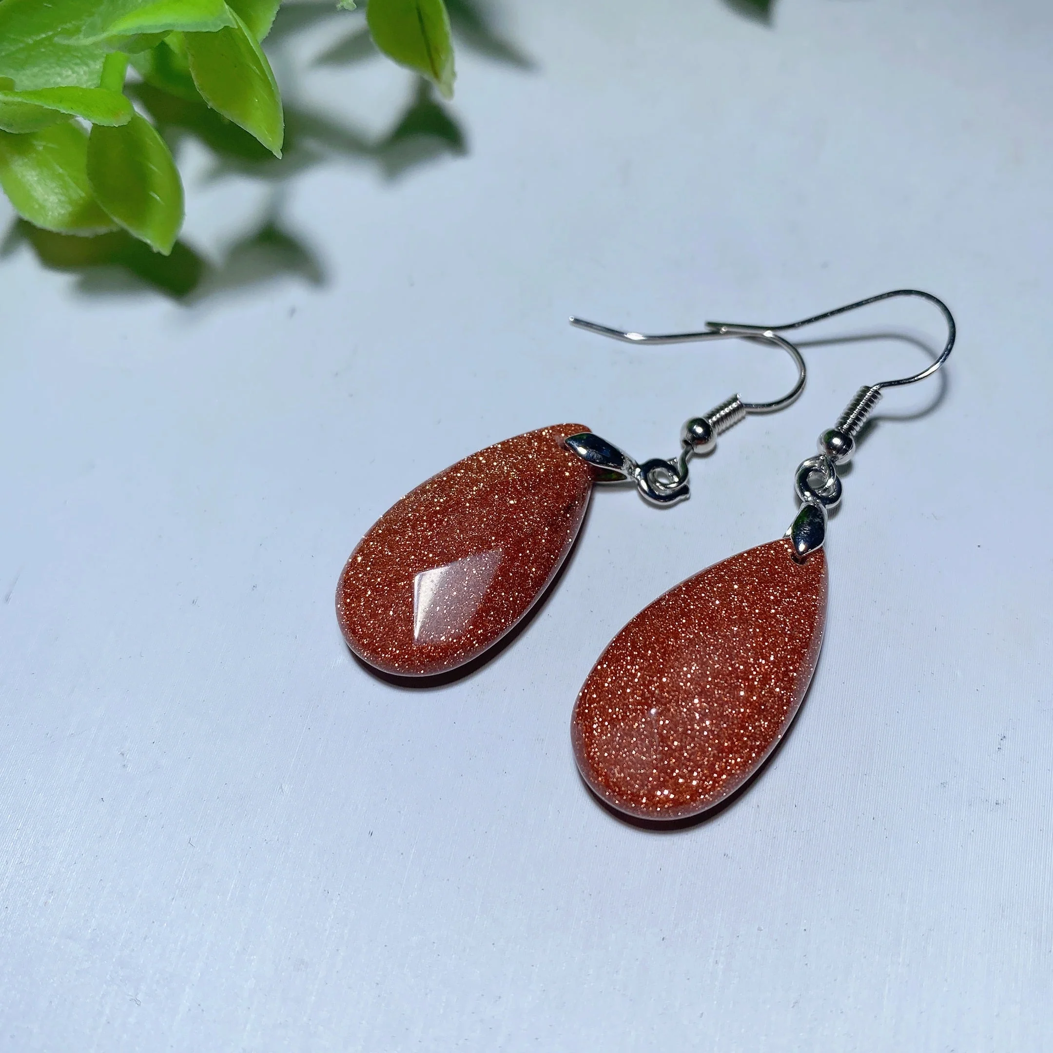 Mixed Crystal Faceted Spiritual Earrings 1 Inch Balance - Image 12