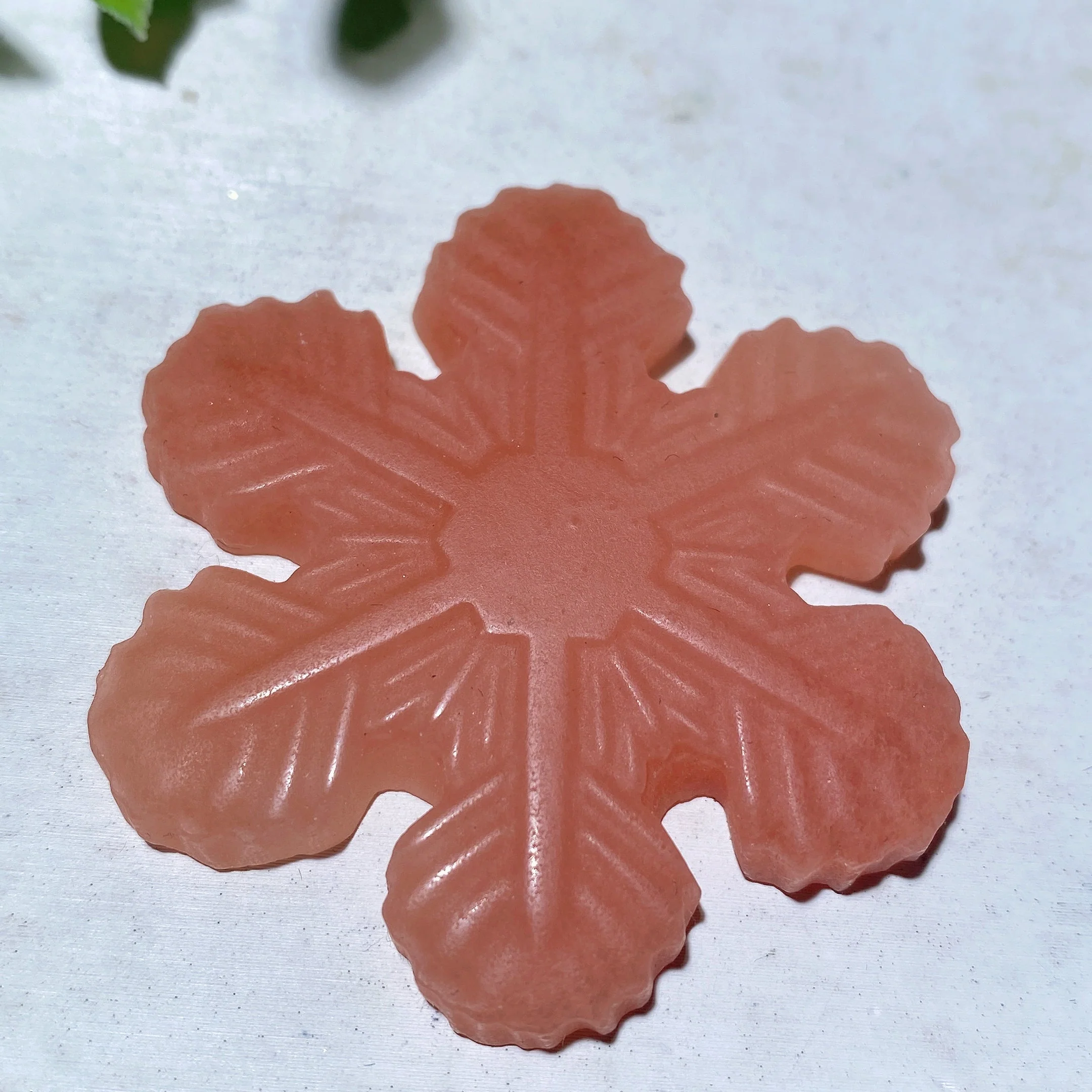 2-Inch Mixed Crystal Snowflake Carvings for Healing - Image 10