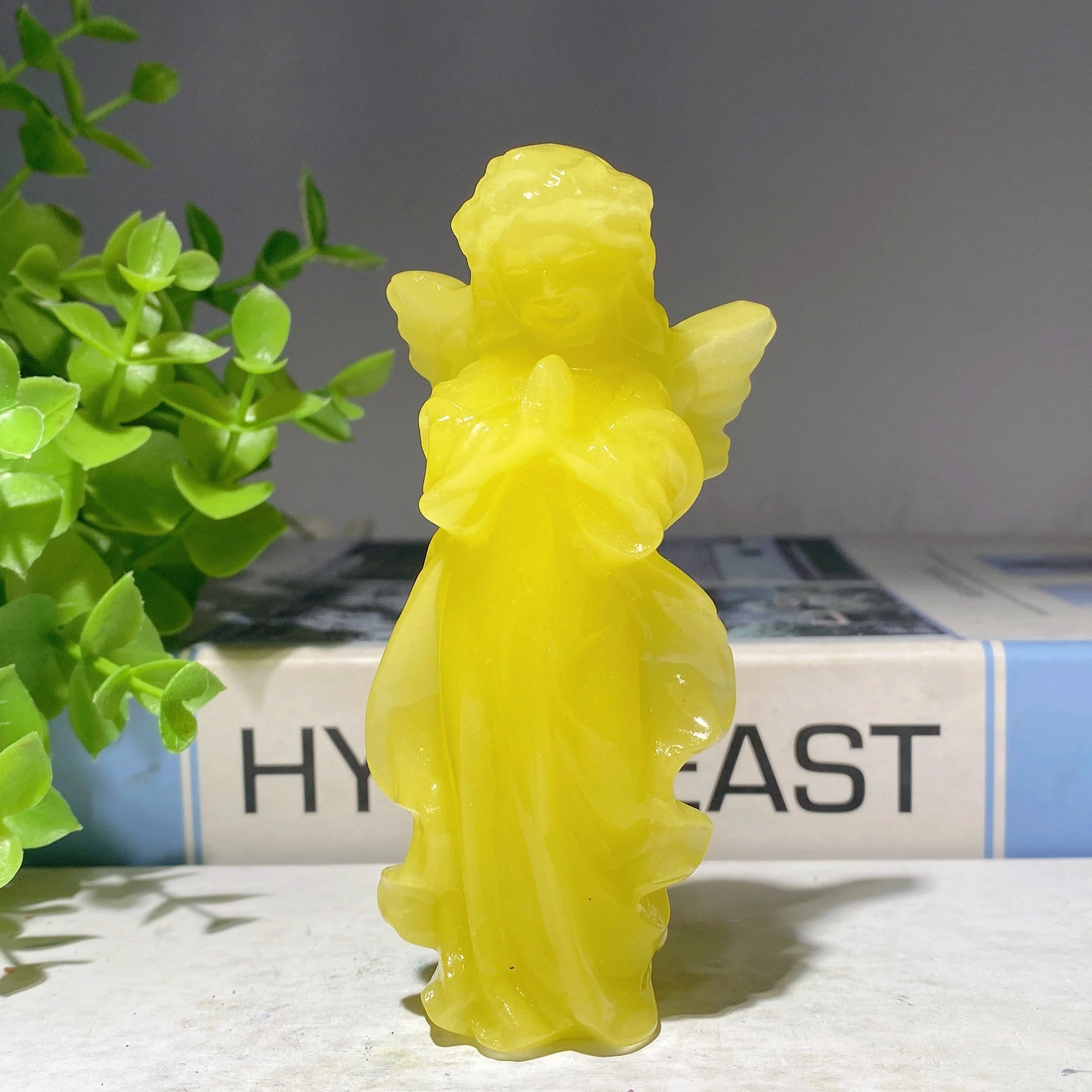 3.9 Inch Mixed Crystal Angel Fairy Figurines for Healing - Image 12