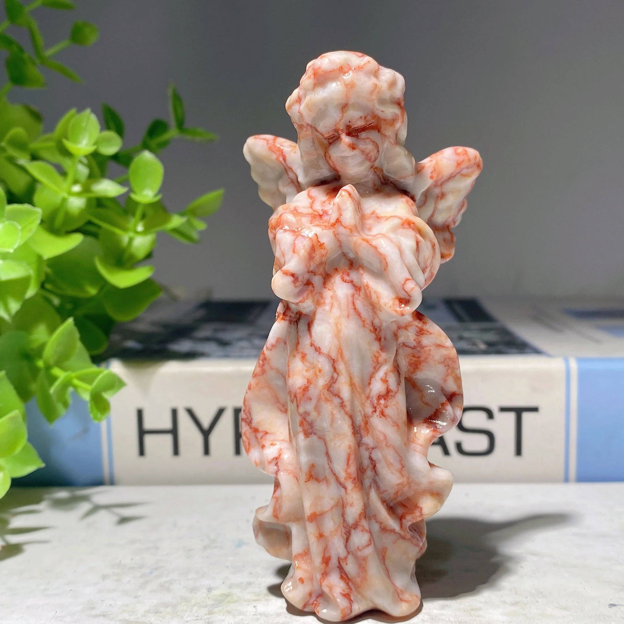 3.9 Inch Mixed Crystal Angel Fairy Figurines for Healing - Image 13