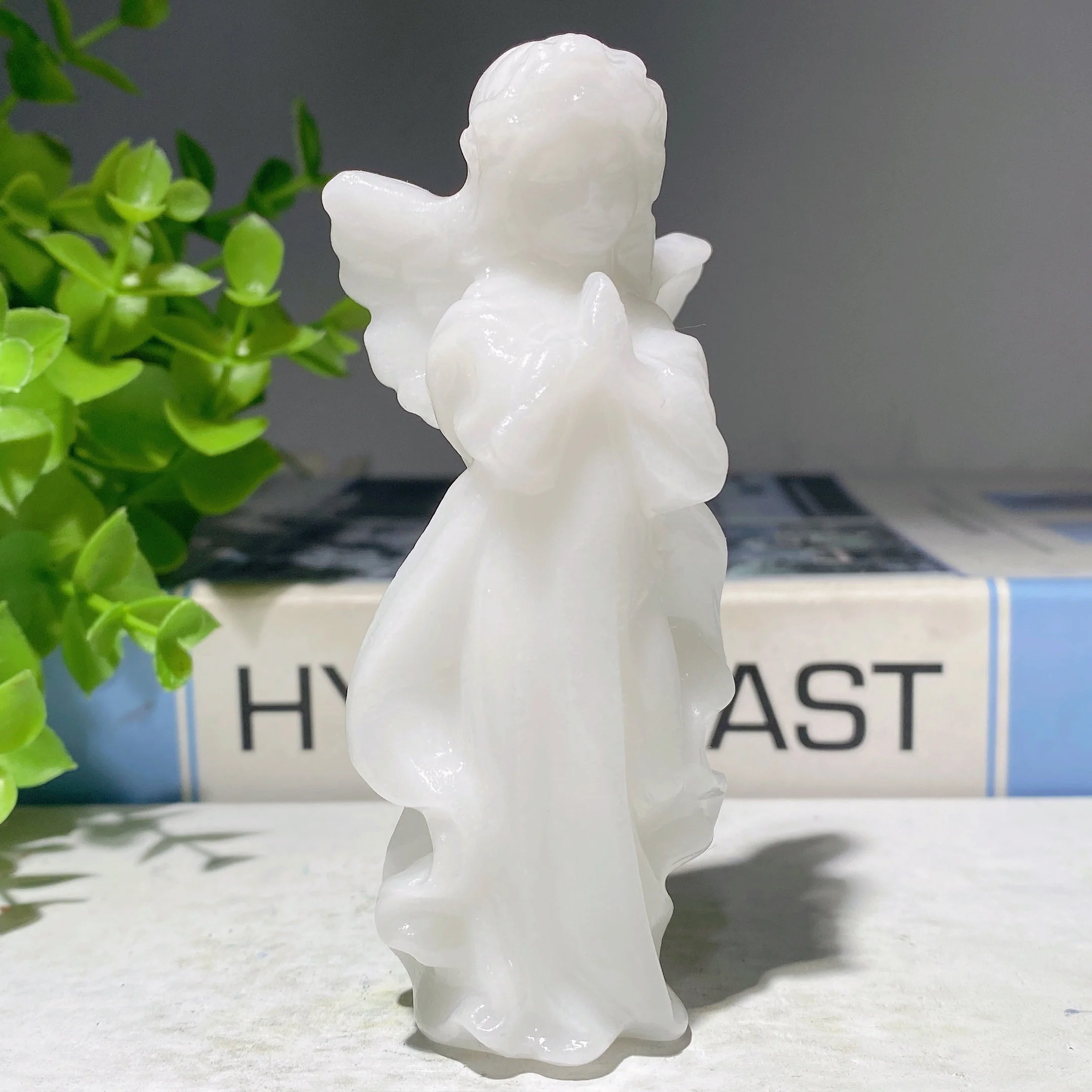 3.9 Inch Mixed Crystal Angel Fairy Figurines for Healing - Image 14