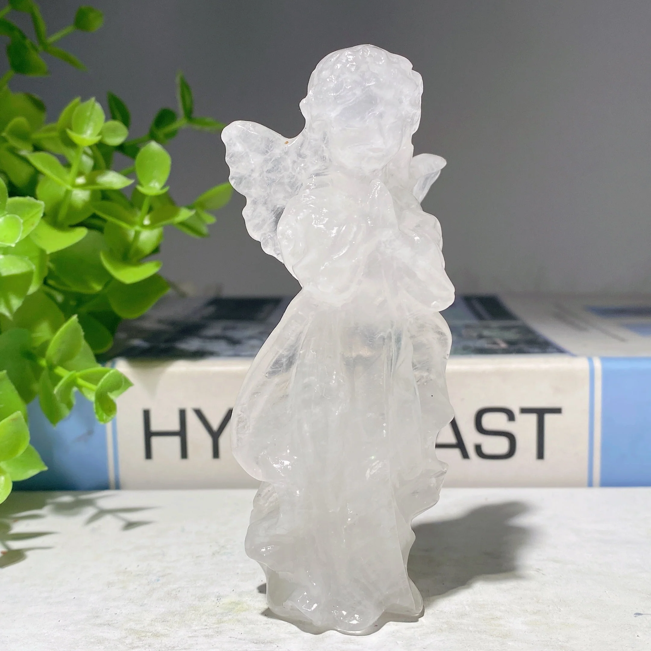 3.9 Inch Mixed Crystal Angel Fairy Figurines for Healing - Image 16