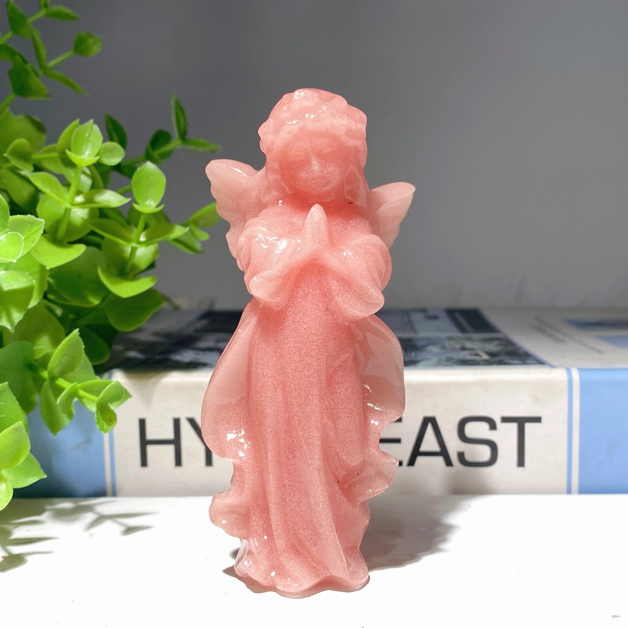 3.9 Inch Mixed Crystal Angel Fairy Figurines for Healing - Image 18