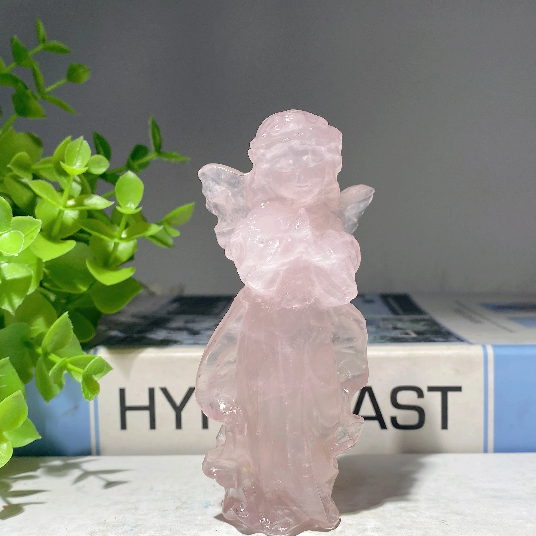 3.9 Inch Mixed Crystal Angel Fairy Figurines for Healing - Image 19