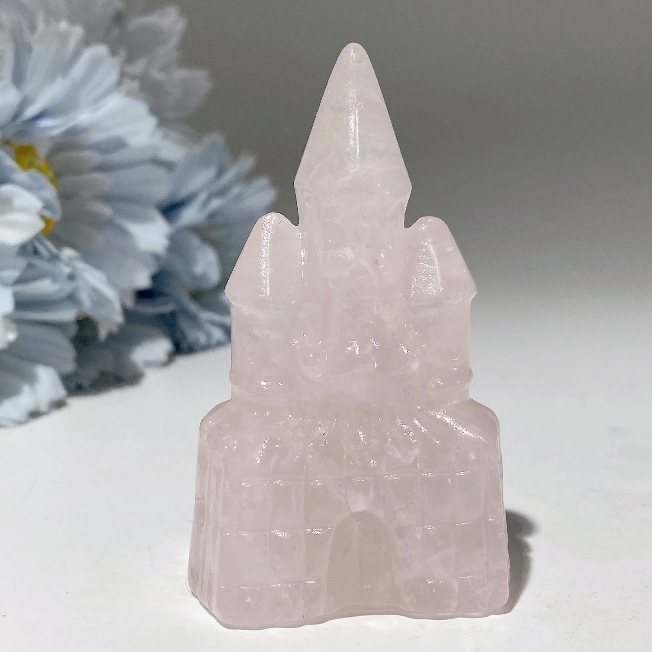 2.6in Mixed Crystal Castle Figurines for Healing Energy - Image 12