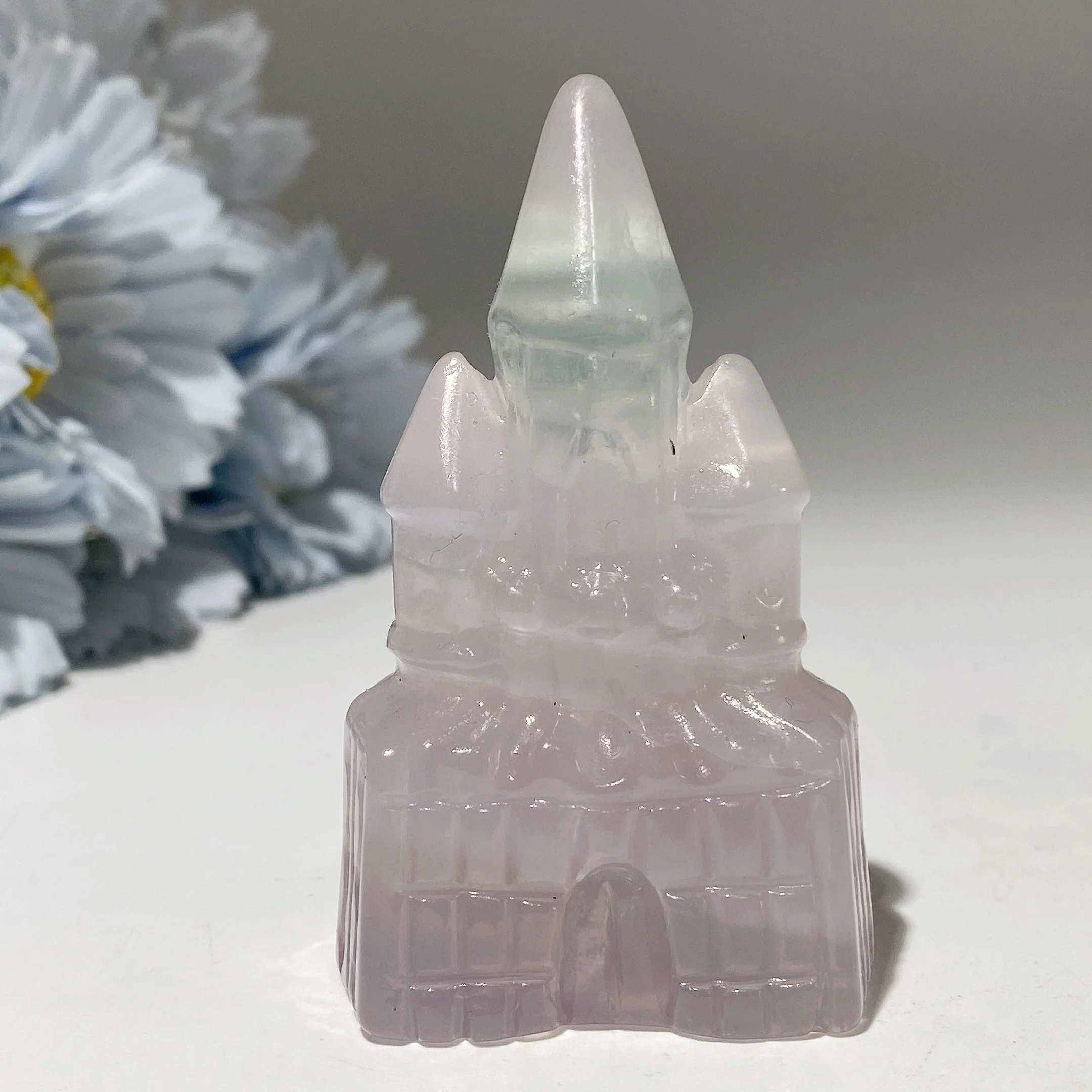 2.6in Mixed Crystal Castle Figurines for Healing Energy - Image 13