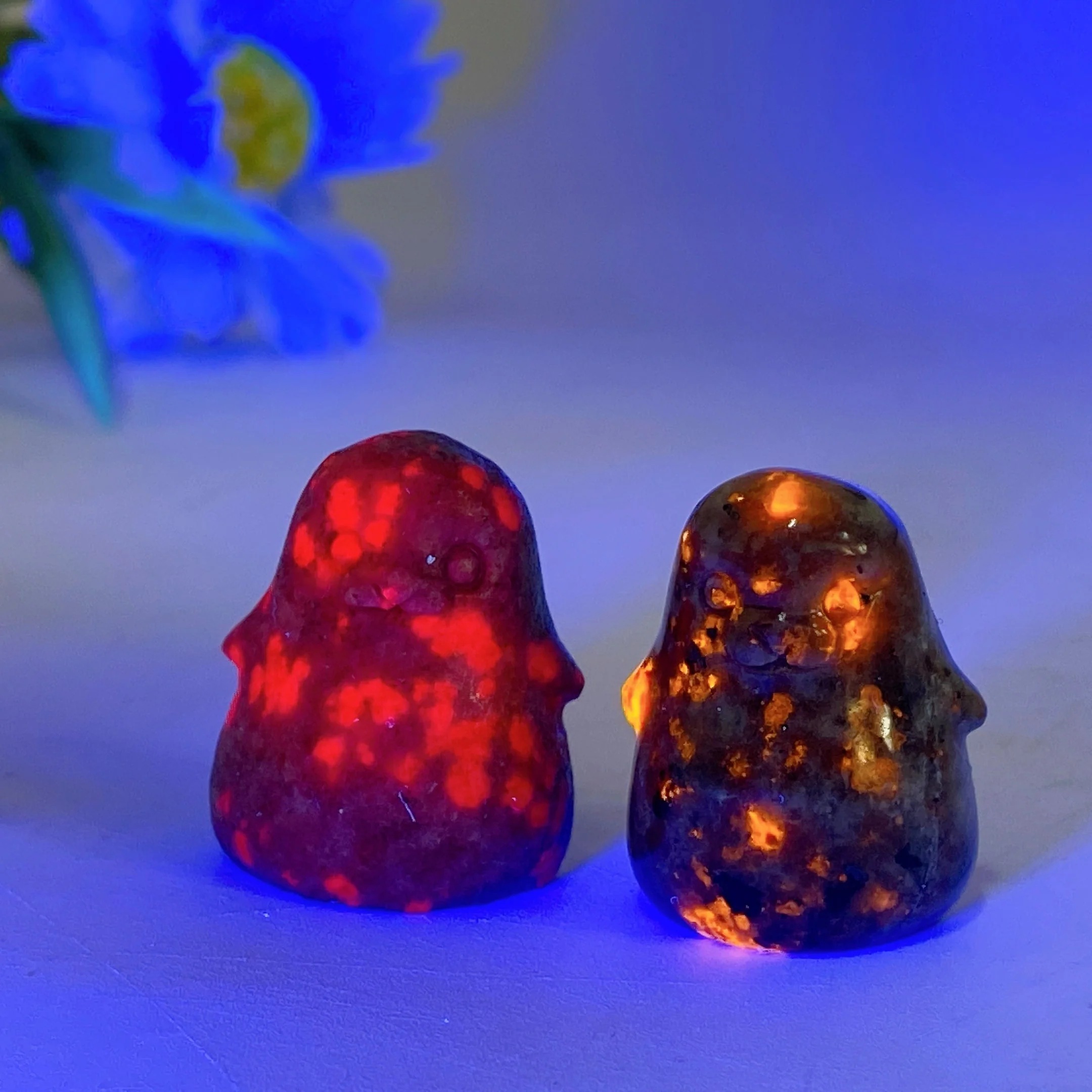 1.2 Inch Mixed Crystal Seal Figurine for Spiritual Healing - Image 7