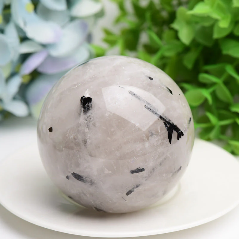 2.5-3 inch Mixed Crystal Healing Sphere for Energy Balance - Image 7