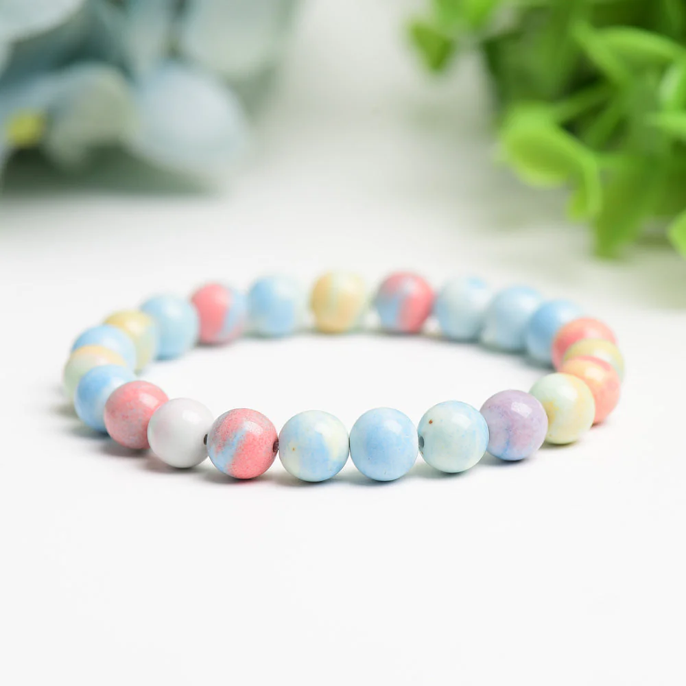 Mixed Crystal Spiritual Healing Bracelet for Energy & Protection - Image 19