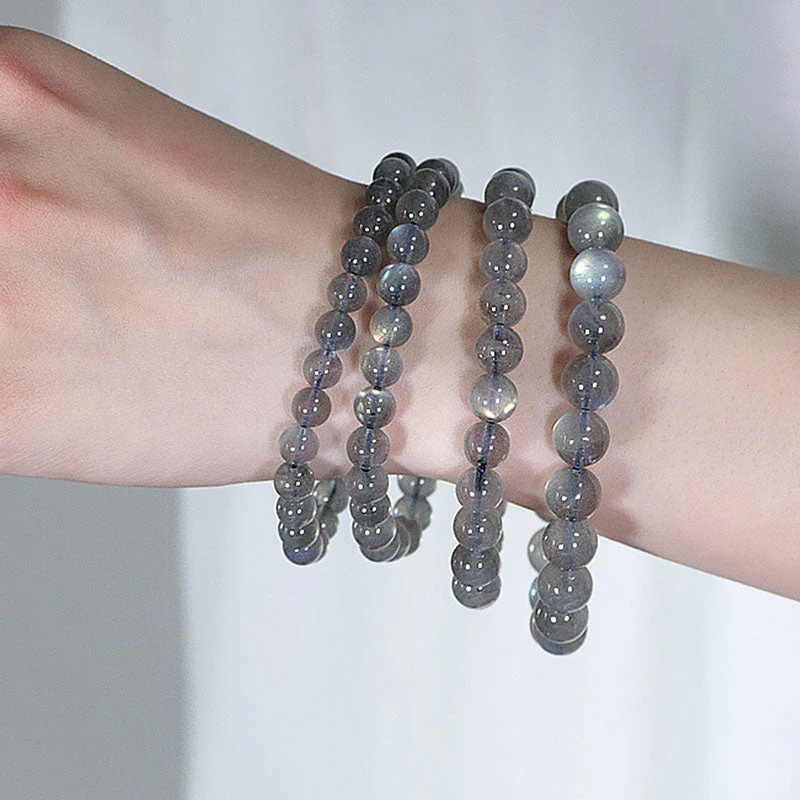 8mm Moonstone Bracelet for Calm and Positive Energy - Image 12