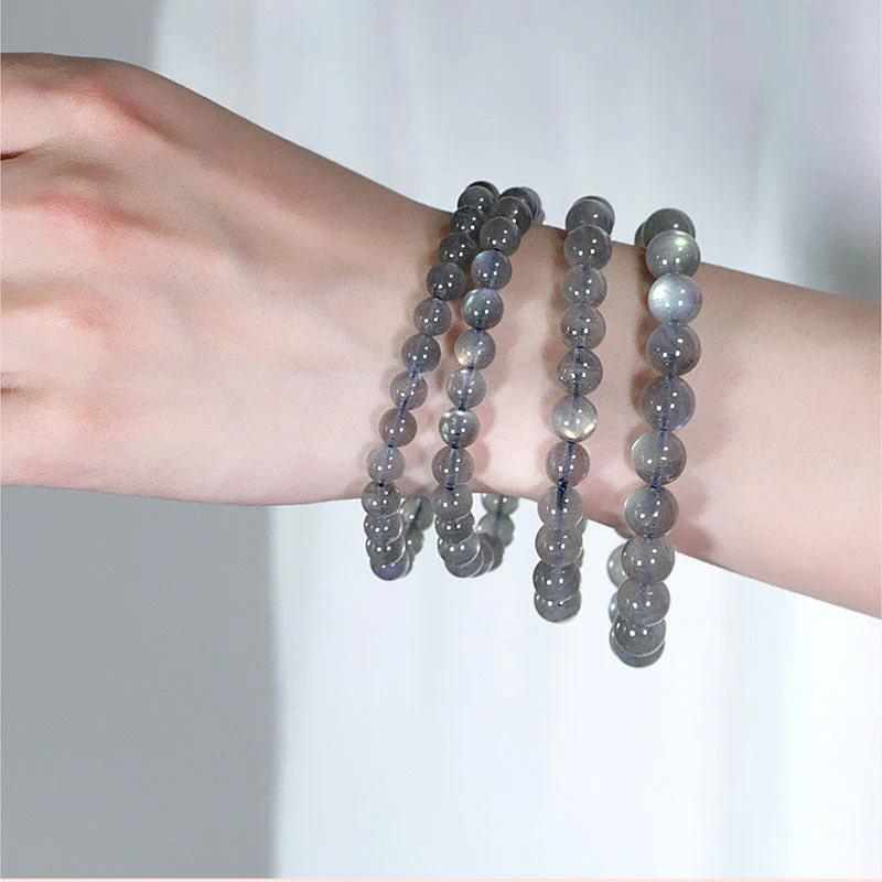 8mm Moonstone Bracelet for Calm and Positive Energy - Image 5