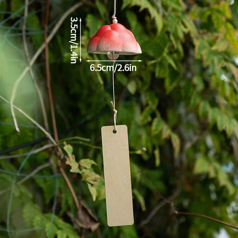Ceramic Mountain Wind Chime Ornament for Home Decor - Image 10