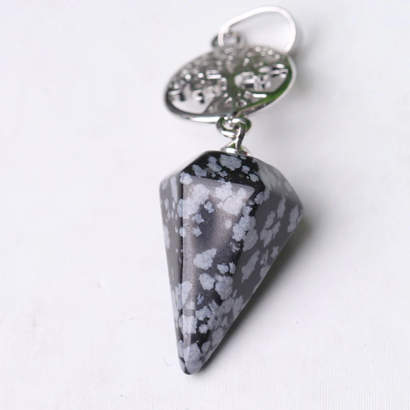 2.2" Multi-Stone Arrowhead Pendant for Spiritual Energy - Image 10