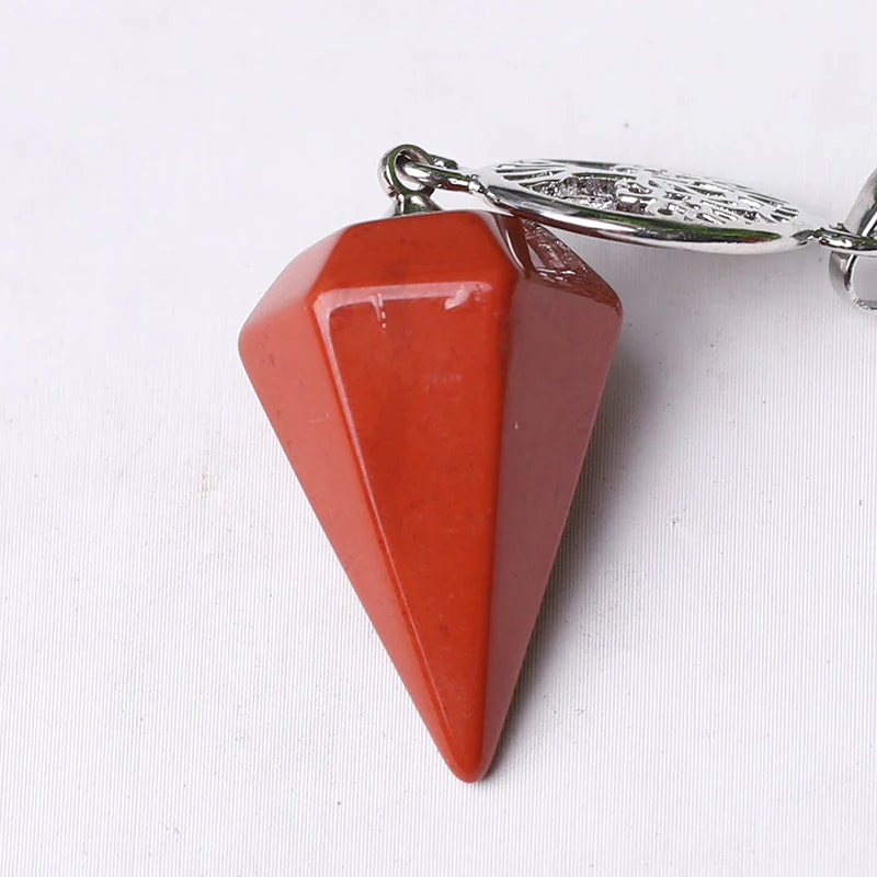 2.2" Multi-Stone Arrowhead Pendant for Spiritual Energy - Image 11