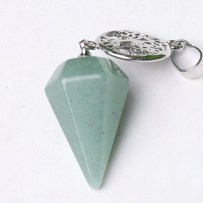 2.2" Multi-Stone Arrowhead Pendant for Spiritual Energy - Image 14