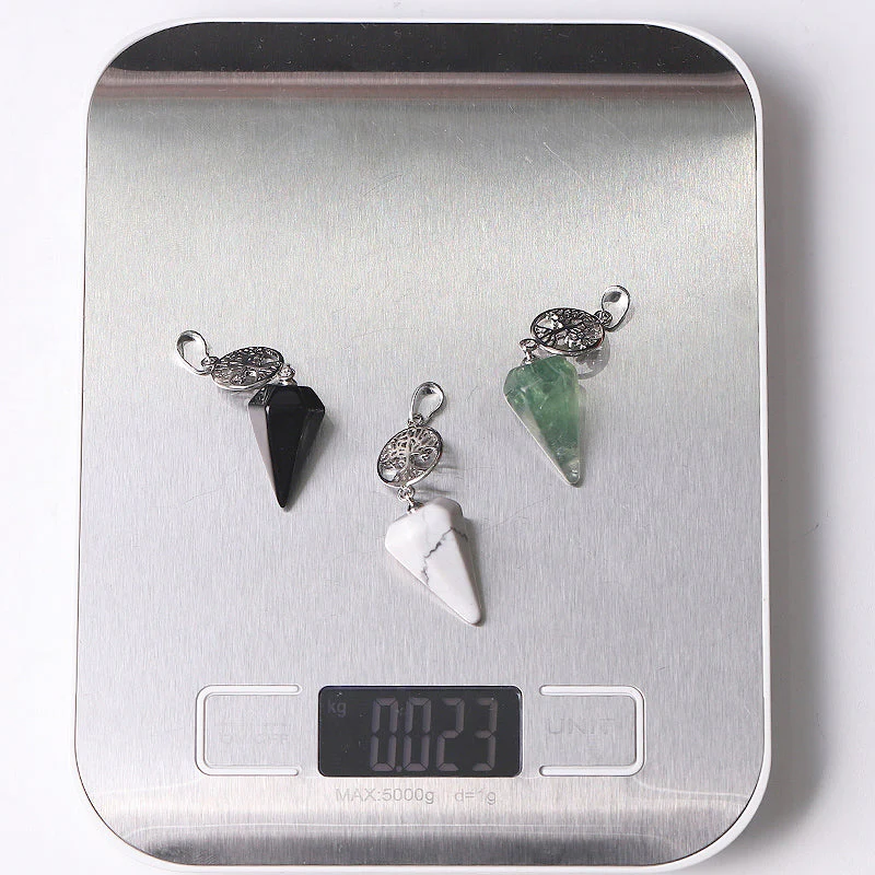 2.2" Multi-Stone Arrowhead Pendant for Spiritual Energy - Image 18