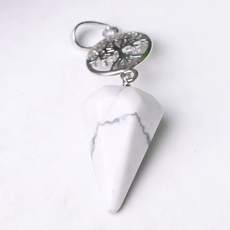 2.2" Multi-Stone Arrowhead Pendant for Spiritual Energy - Image 7