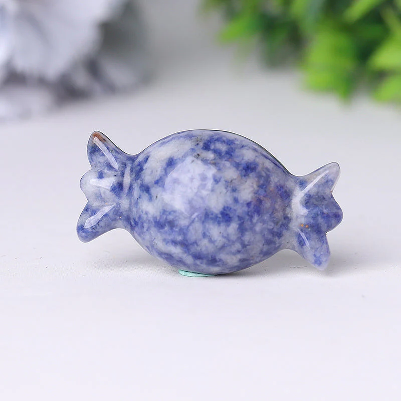 2 Inch Natural Crystal Candy Figurine Carving for Gift - Image 2