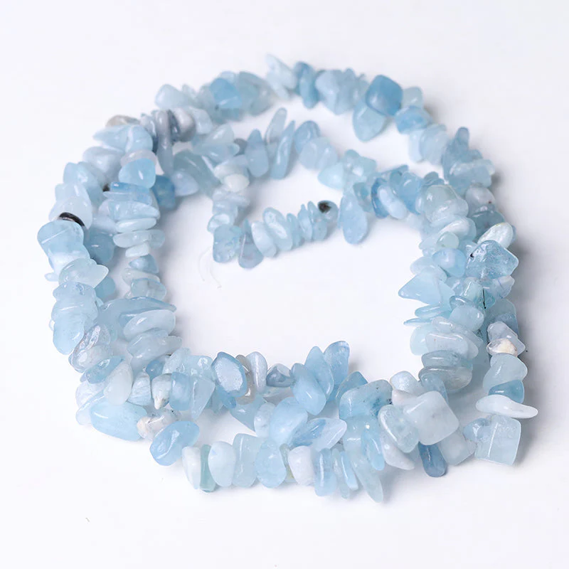 32-inch Natural Crystal Chips String for Jewelry Making - Image 4