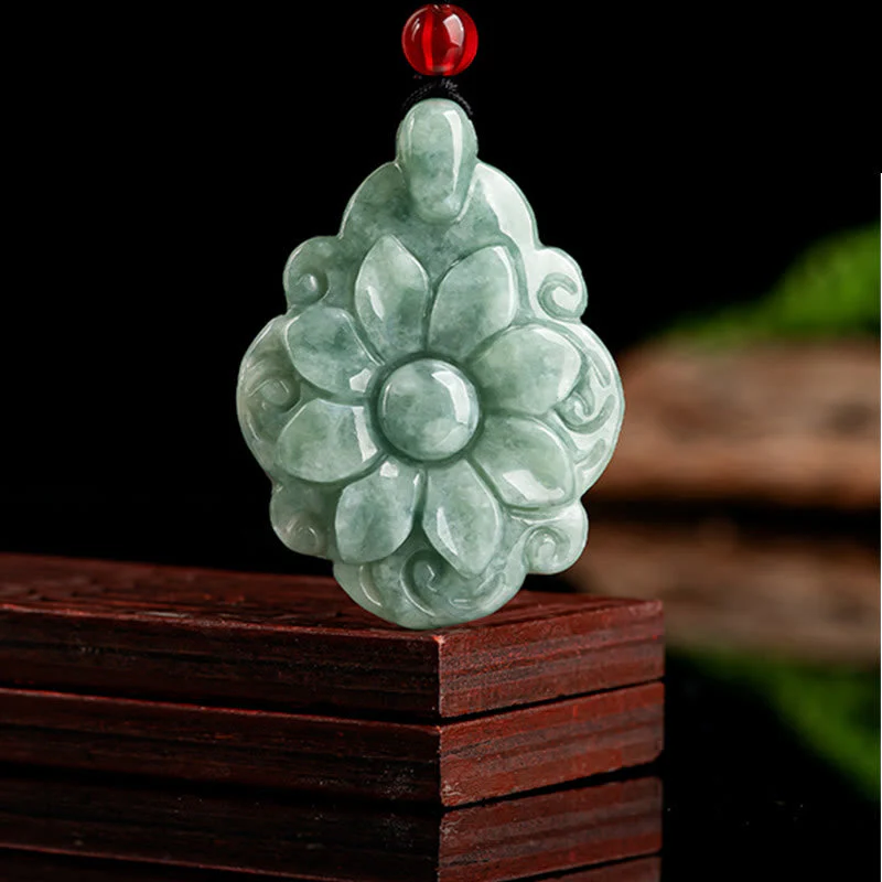 Natural Jade Luck Pendant Necklace | Prosperity & Abundance - Image 4