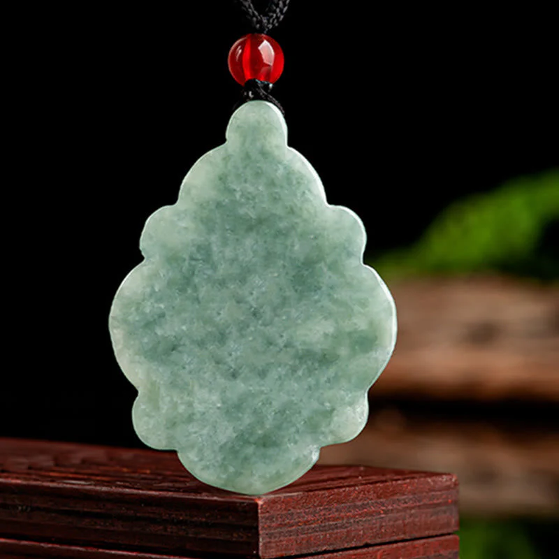 Natural Jade Luck Pendant Necklace | Prosperity & Abundance - Image 5