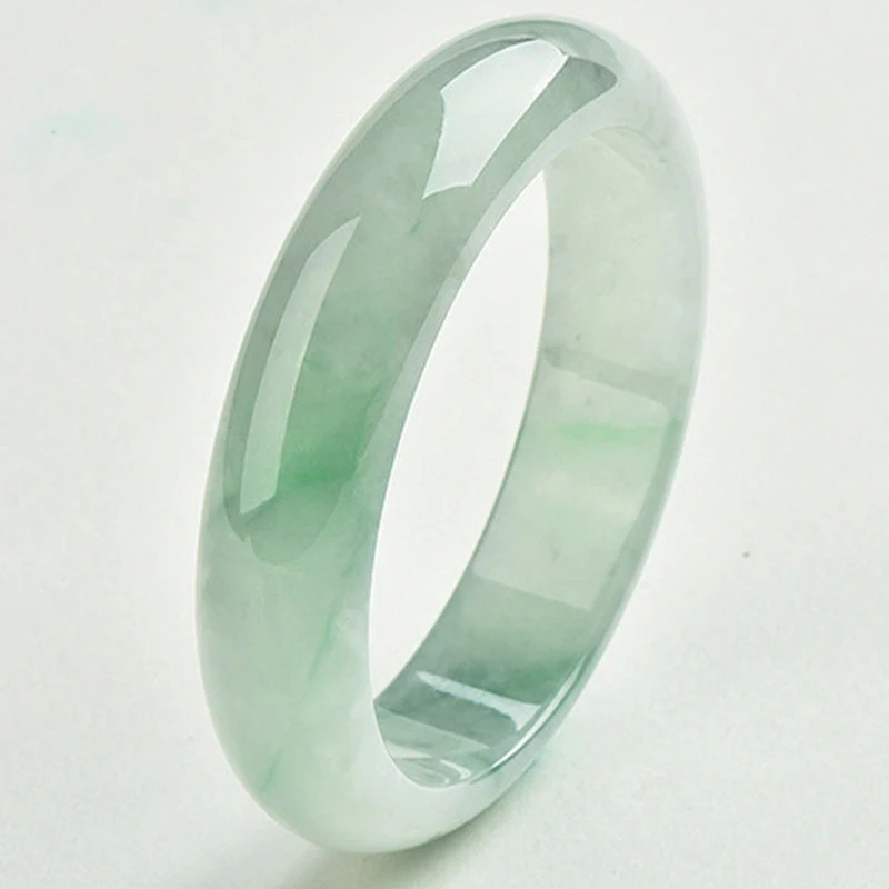 Natural Jade Prosperity Wealth Bangle Bracelet 57-58mm - Image 4