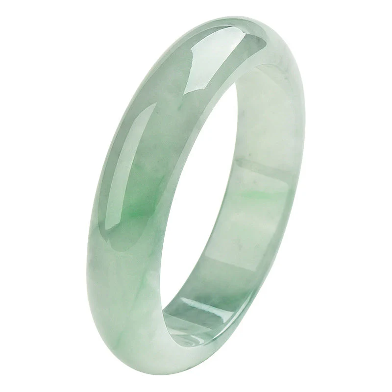 Natural Jade Prosperity Wealth Bangle Bracelet 57-58mm - Image 6