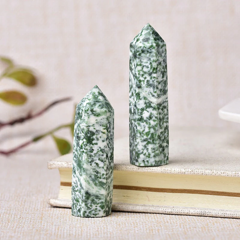 Jade Tower for Heart Chakra Balance - Image 3