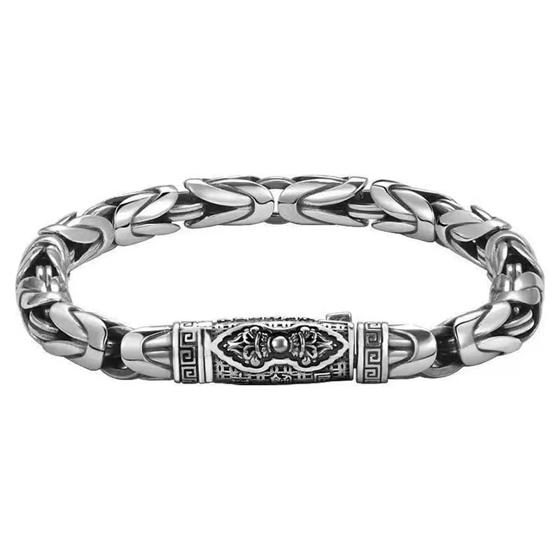 Copper Om Mani Padme Hum Bracelet | Peace and Love Symbol - Image 5