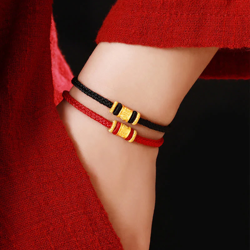 Om Mani Padme Hum Bracelet | 999 Gold & Silver Protection Rope - Image 12