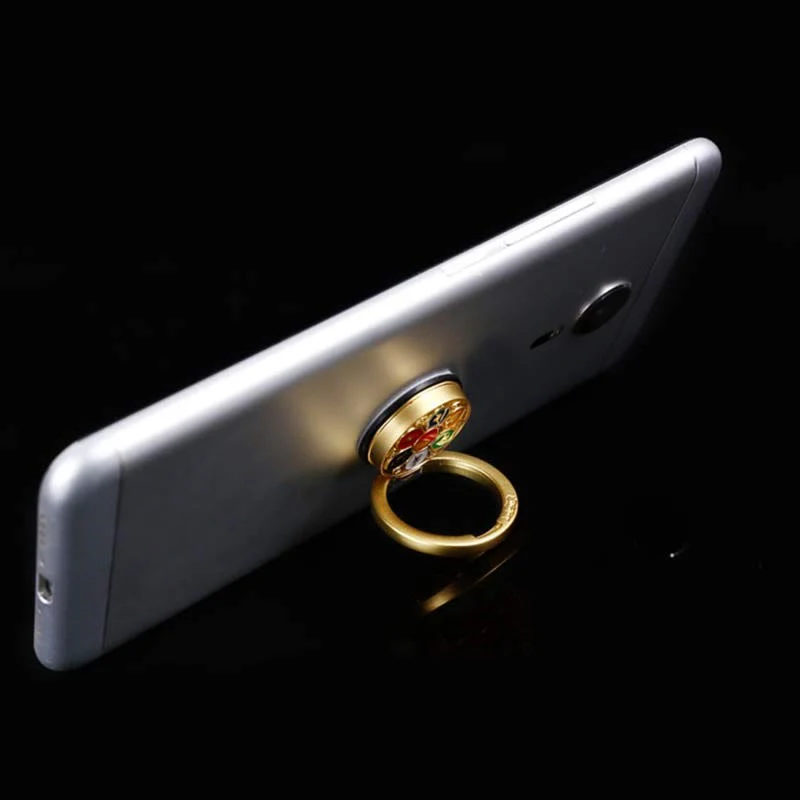 Om Mani Padme Hum Spiritual Phone Ring Bracket Universal Holder - Image 7