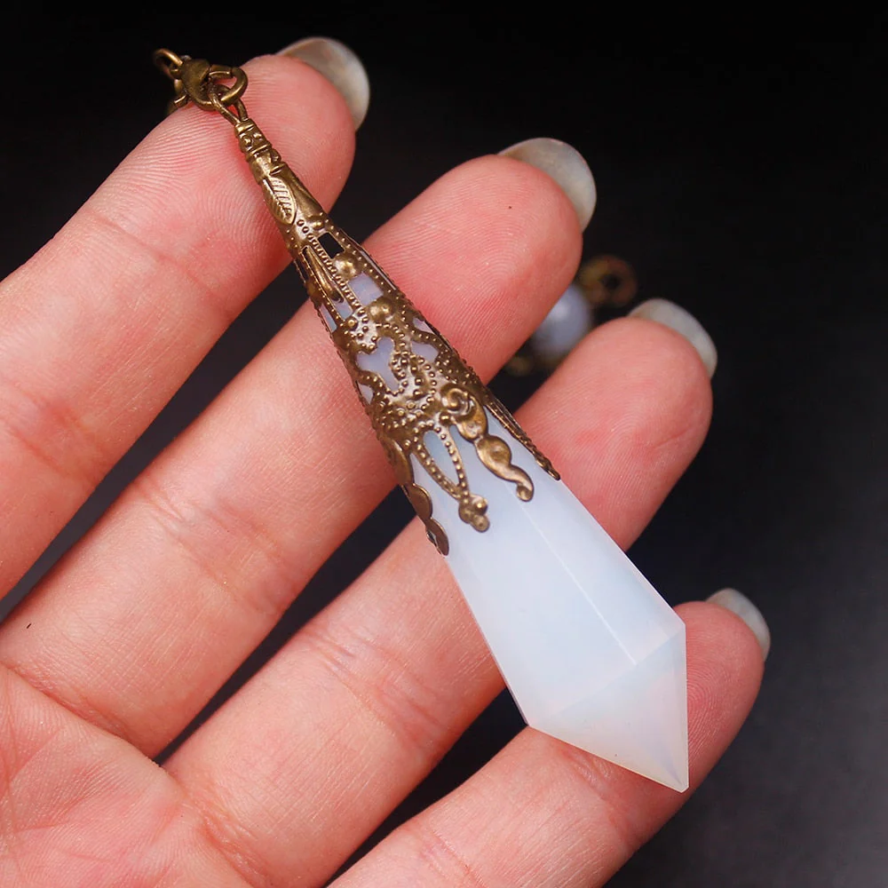 Opal Crystal Pendulum - Joy and Positive Change - Image 5
