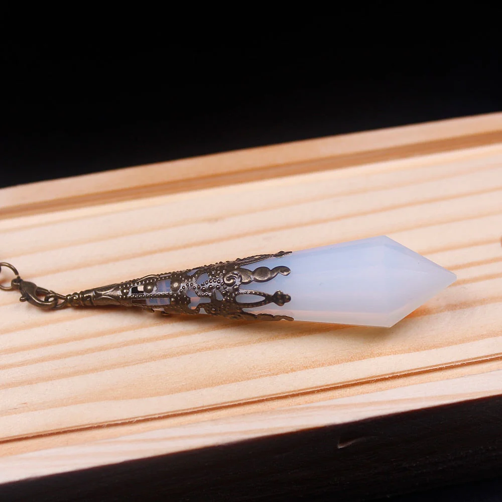 Opal Crystal Pendulum - Joy and Positive Change - Image 8