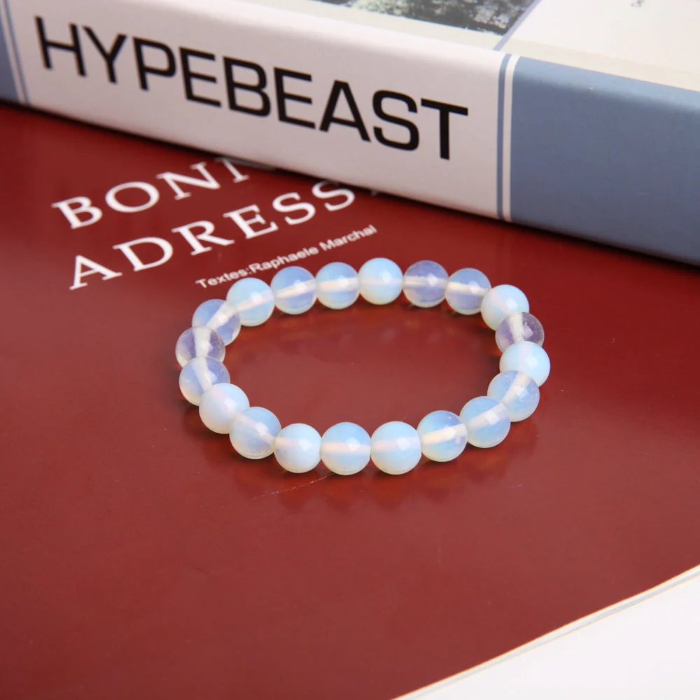 10mm Opalite Crystal Spiritual Bracelet - Image 2