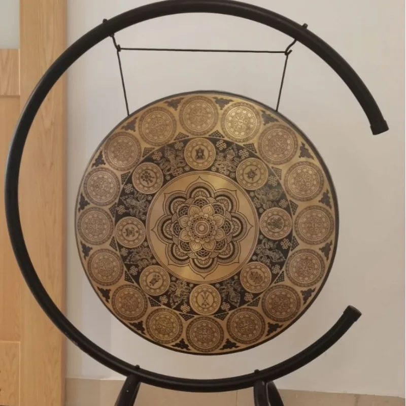 Bronze Antique Nepalese Gong Instrument for Meditation