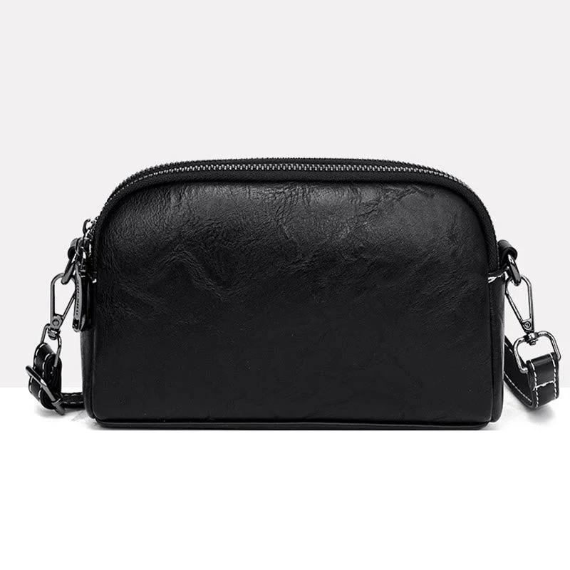 Peony Su Embroidery Crossbody Bag 15cm Shoulder Bag - Image 4