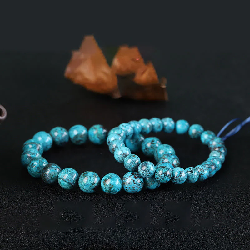 8mm Phoenix Stone Strength & Courage Bracelet - Image 2
