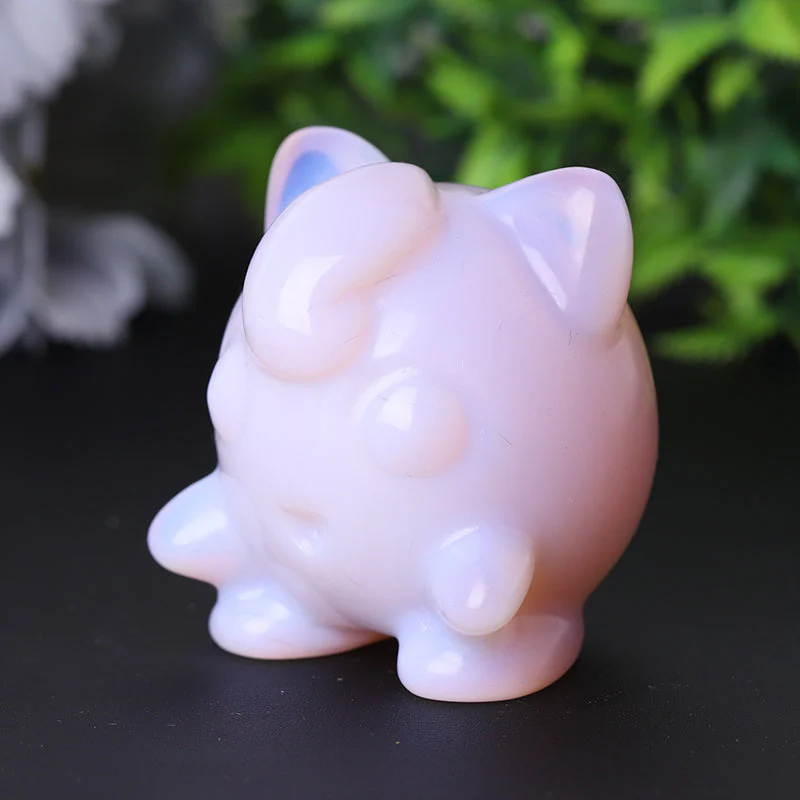 2" Pink Opalite Healing Crystal Figurine for Emotional Balance - Image 3