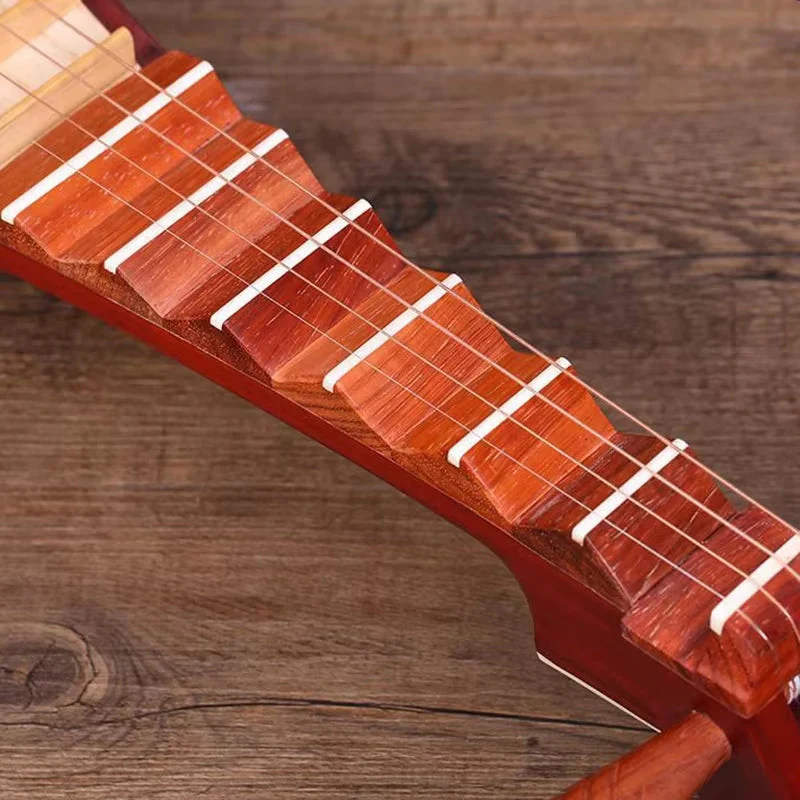 African Rosewood Pipa 40 Inch Lute Instrument - Image 3