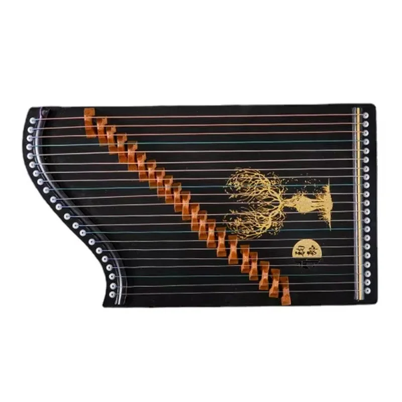 32 inch Mini Guzheng 21-String Paulownia Chinese 古筝 Zither - Image 11