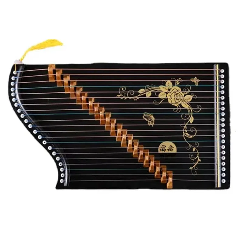 32 inch Mini Guzheng 21-String Paulownia Chinese 古筝 Zither - Image 12