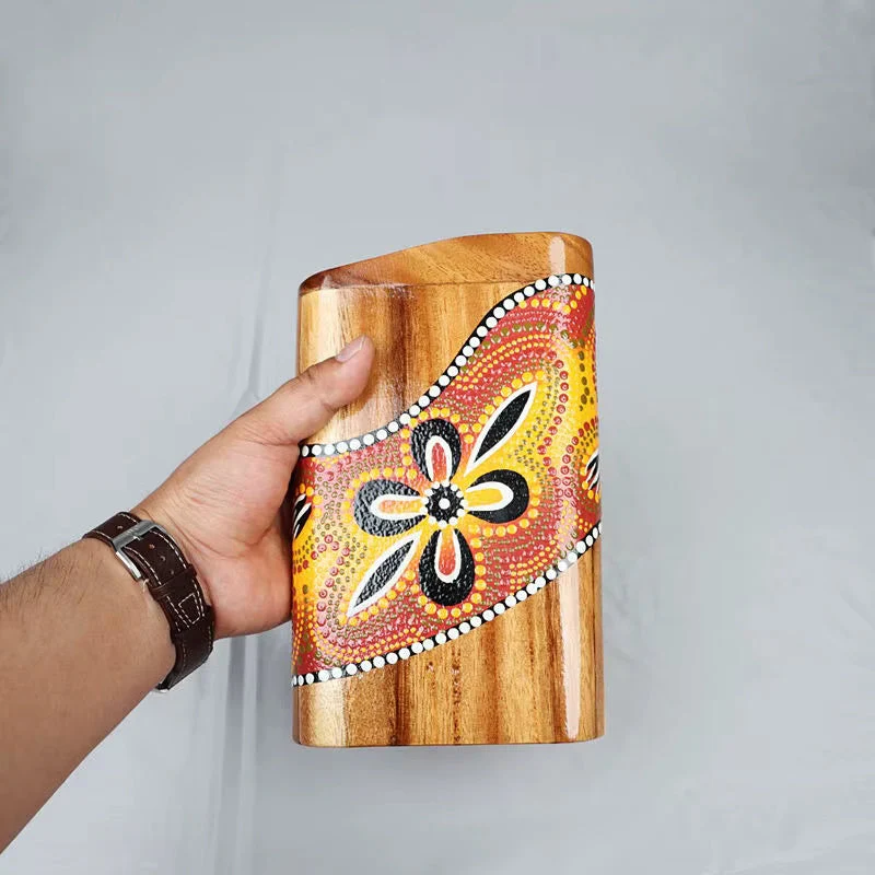 Portable Australian Didgeridoo - Mahogany Wood - Image 5