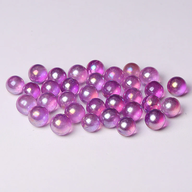 High Quality Purple Aura Crystal Spheres for Healing 0.5-1kg - Image 2