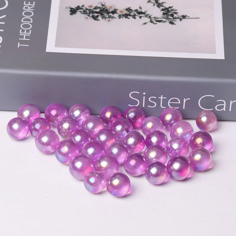 High Quality Purple Aura Crystal Spheres for Healing 0.5-1kg - Image 4
